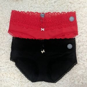 NWT Aerie Lace Trim Boybrief Underwear